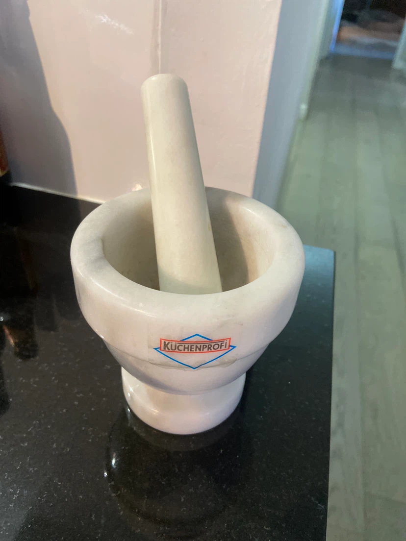 Kuchenprofi Marble Mortar and Pestle