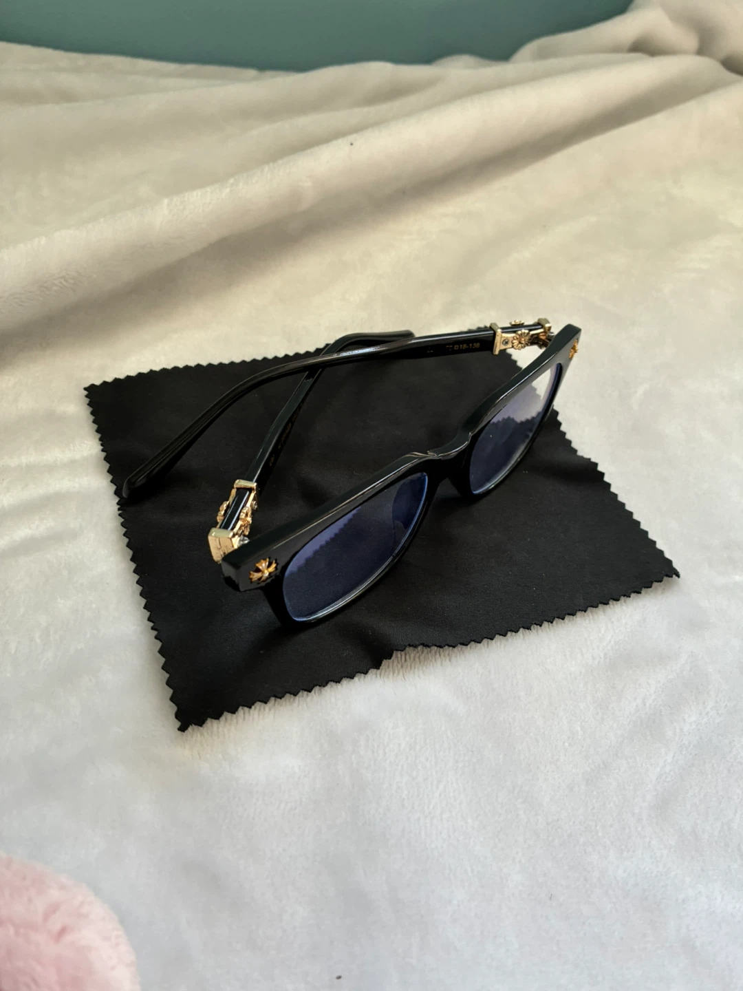 Chrome Hearts Black and Gold Sunglasses - photo 2