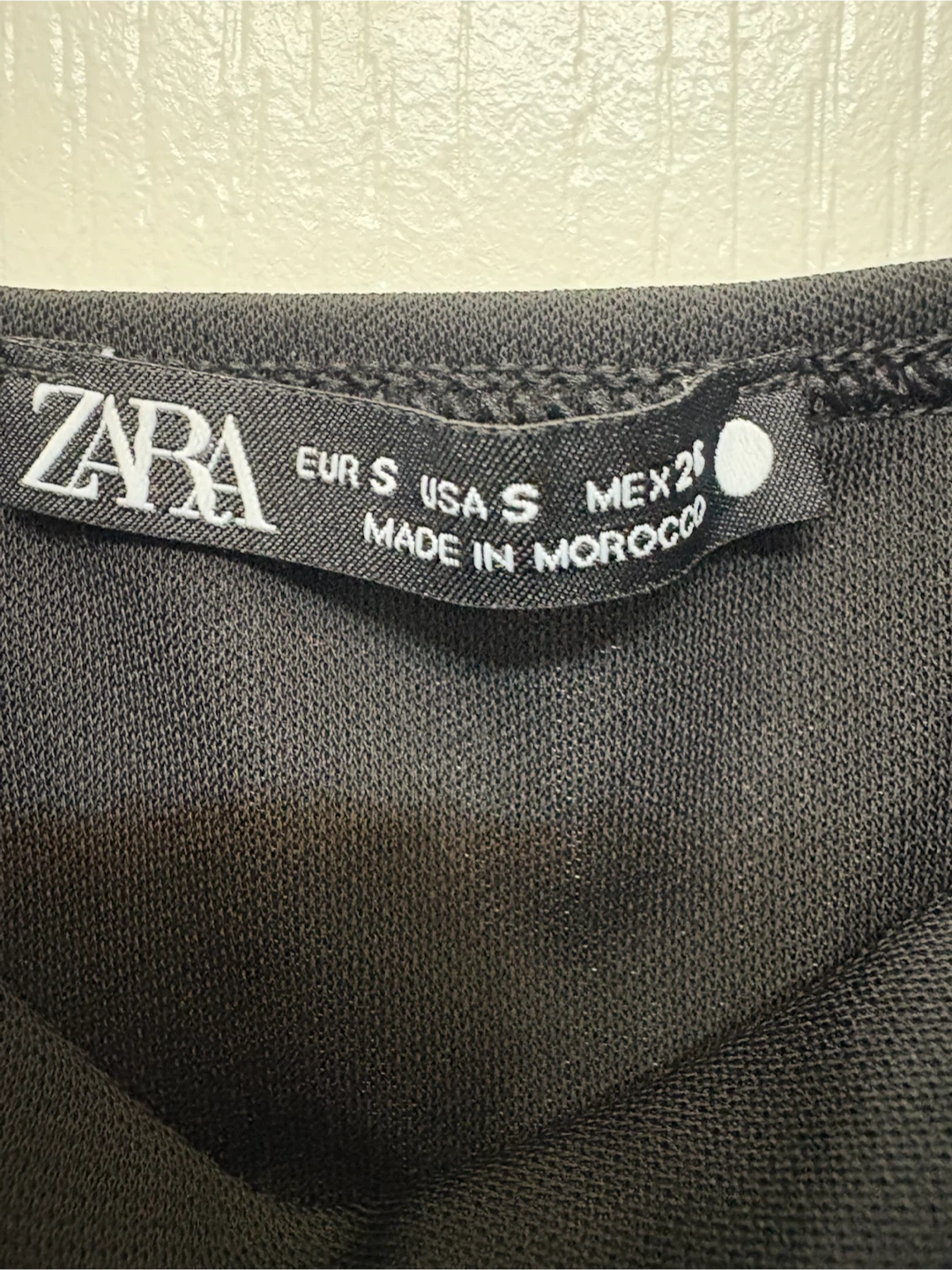 Zara Black Cowl Neck Cami Top - photo 2