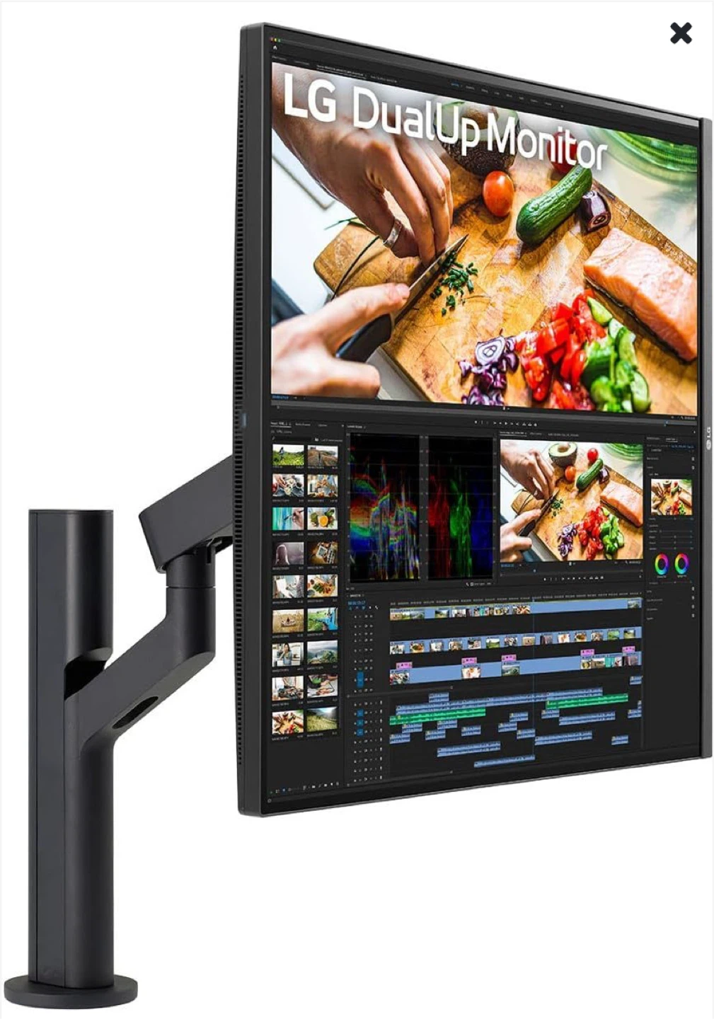 LG DualUp 28-inch QHD Ergonomic Monitor - photo 2
