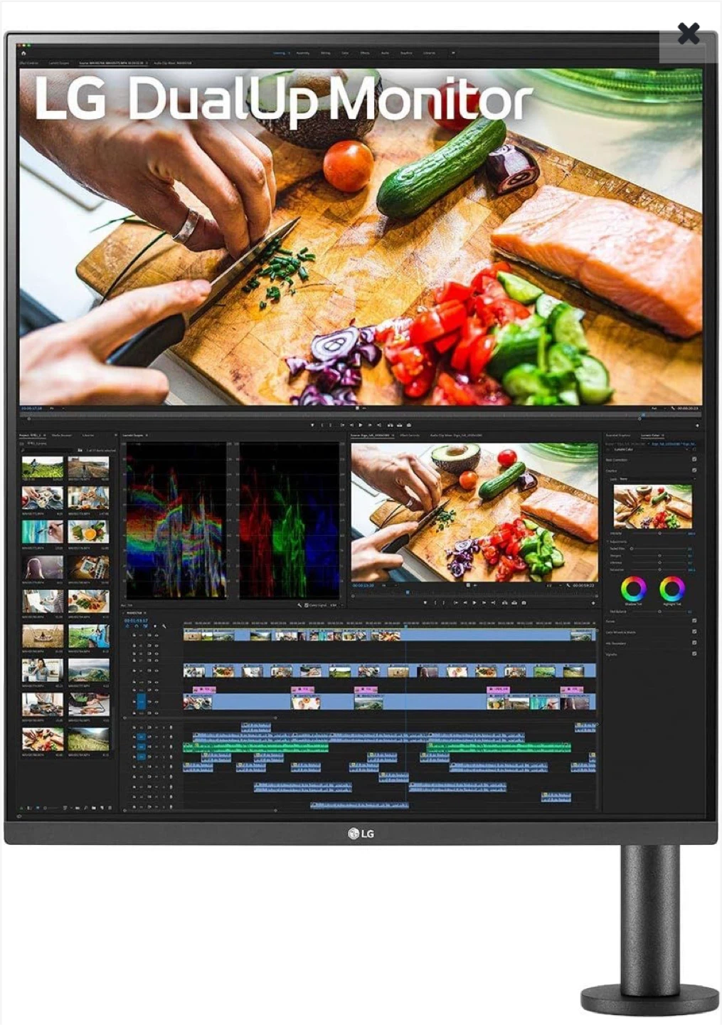 LG DualUp 28-inch QHD Ergonomic Monitor