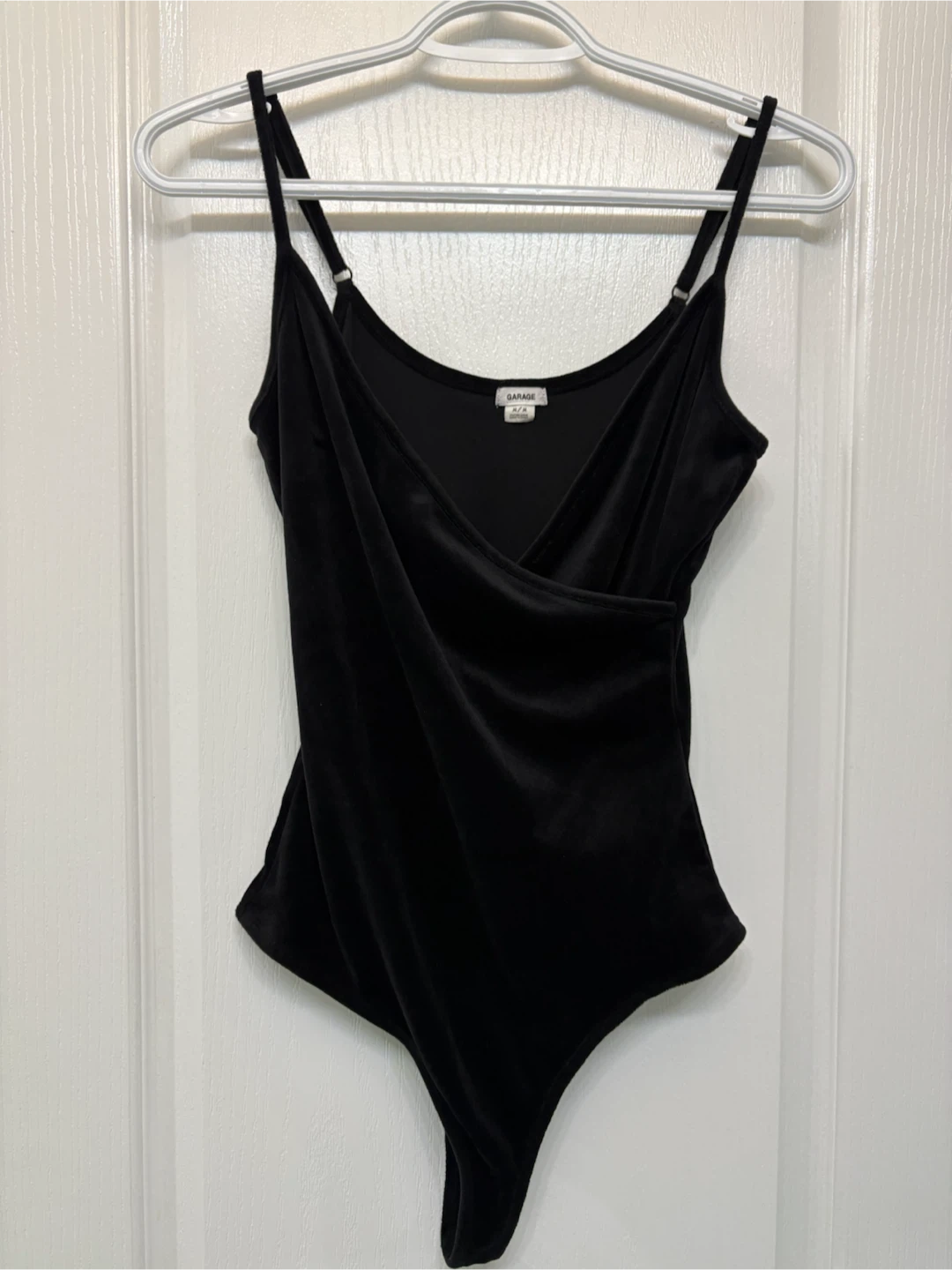 Black Velvet Bodysuit M