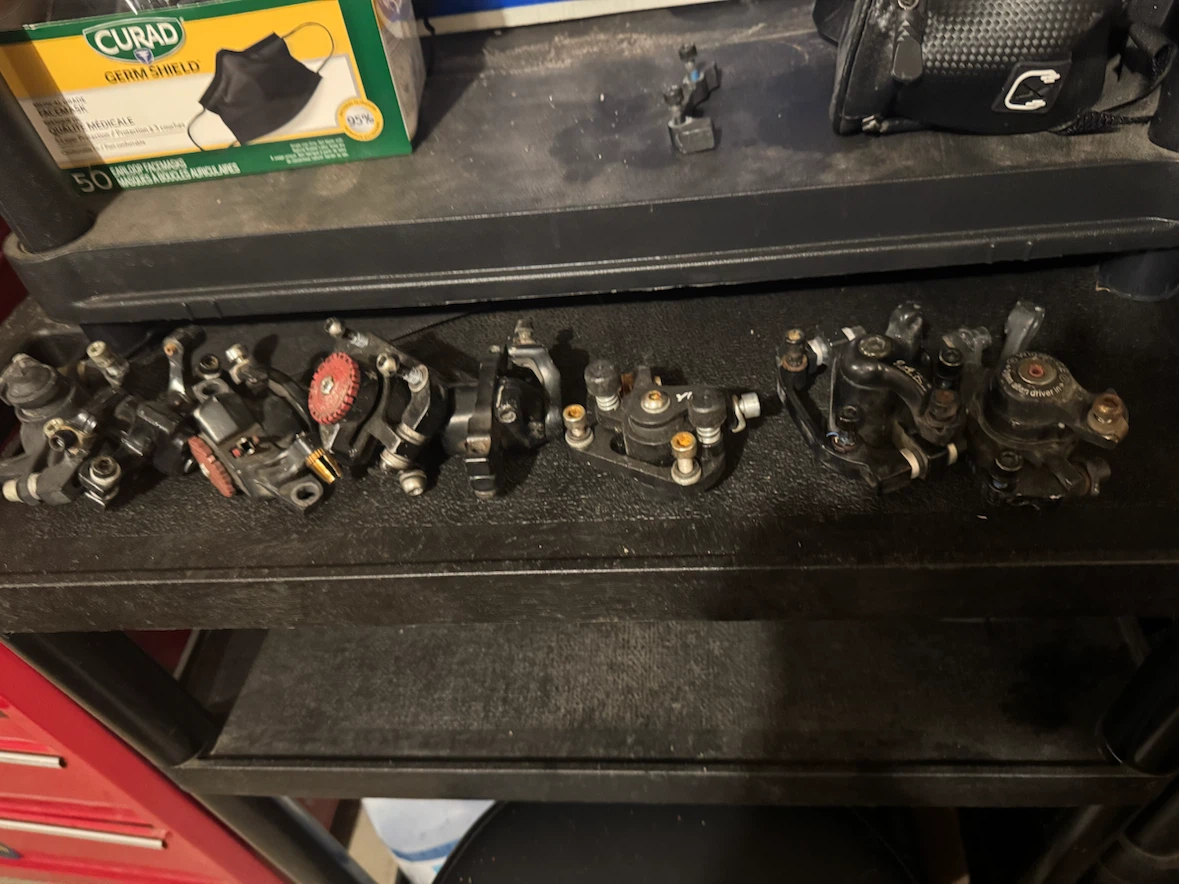 8 Bike Disk Brake Calipers.