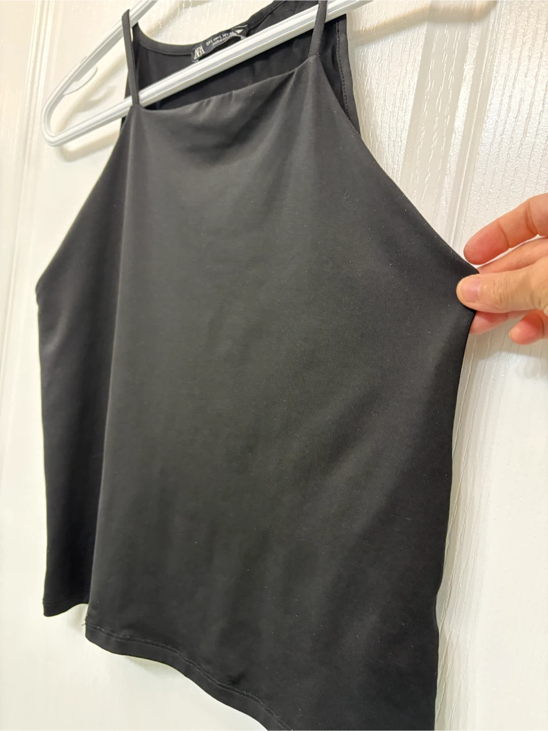 Zara Black Sleeveless Tank Top L fits like M - photo 2