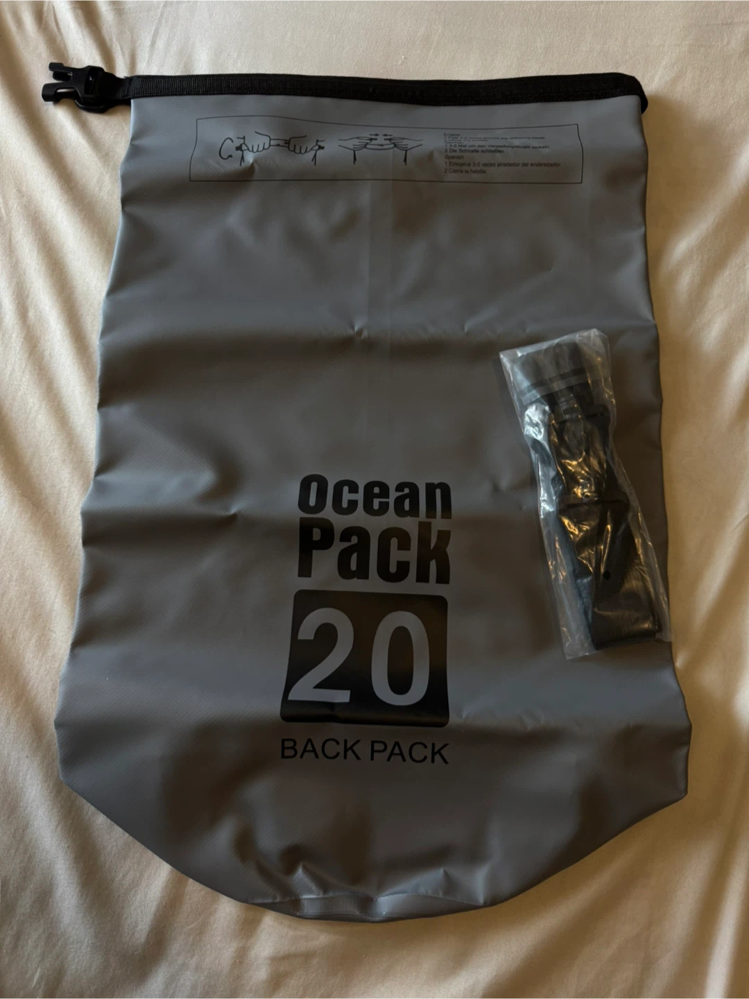 Ocean Pack 20L Waterproof Dry Bag Backpack