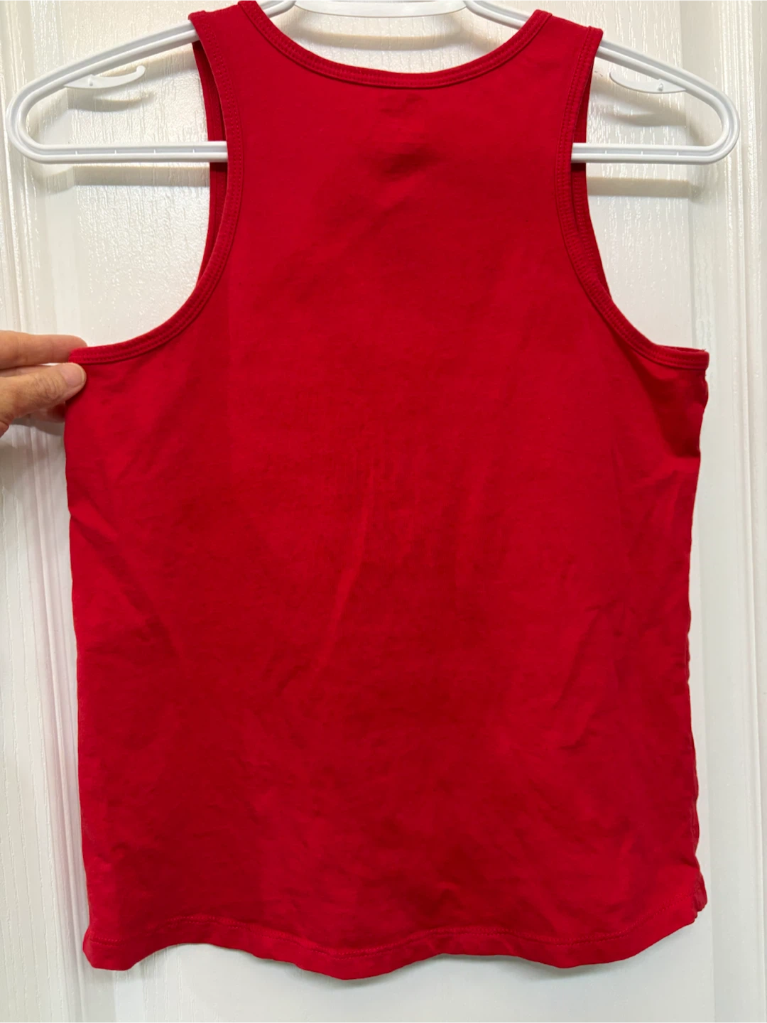 Red Maple Leaf Sequin Tank Top - photo 4