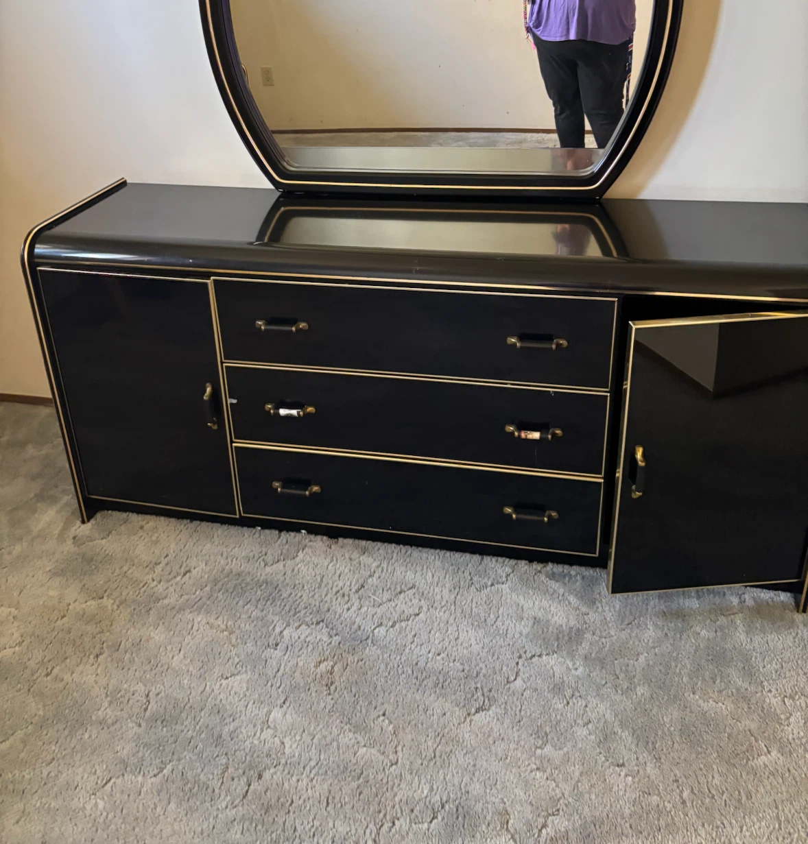 Vintage Queen Size bedroom suite - photo 3