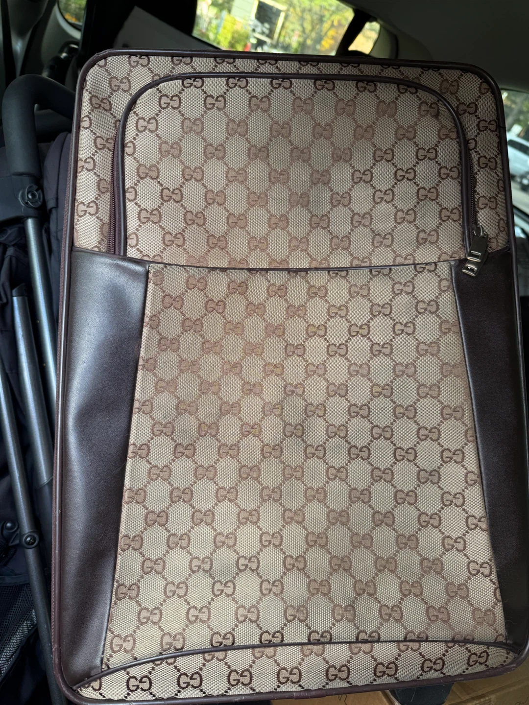 Gucci Monogram Rolling Carry-On Luggage - photo 2