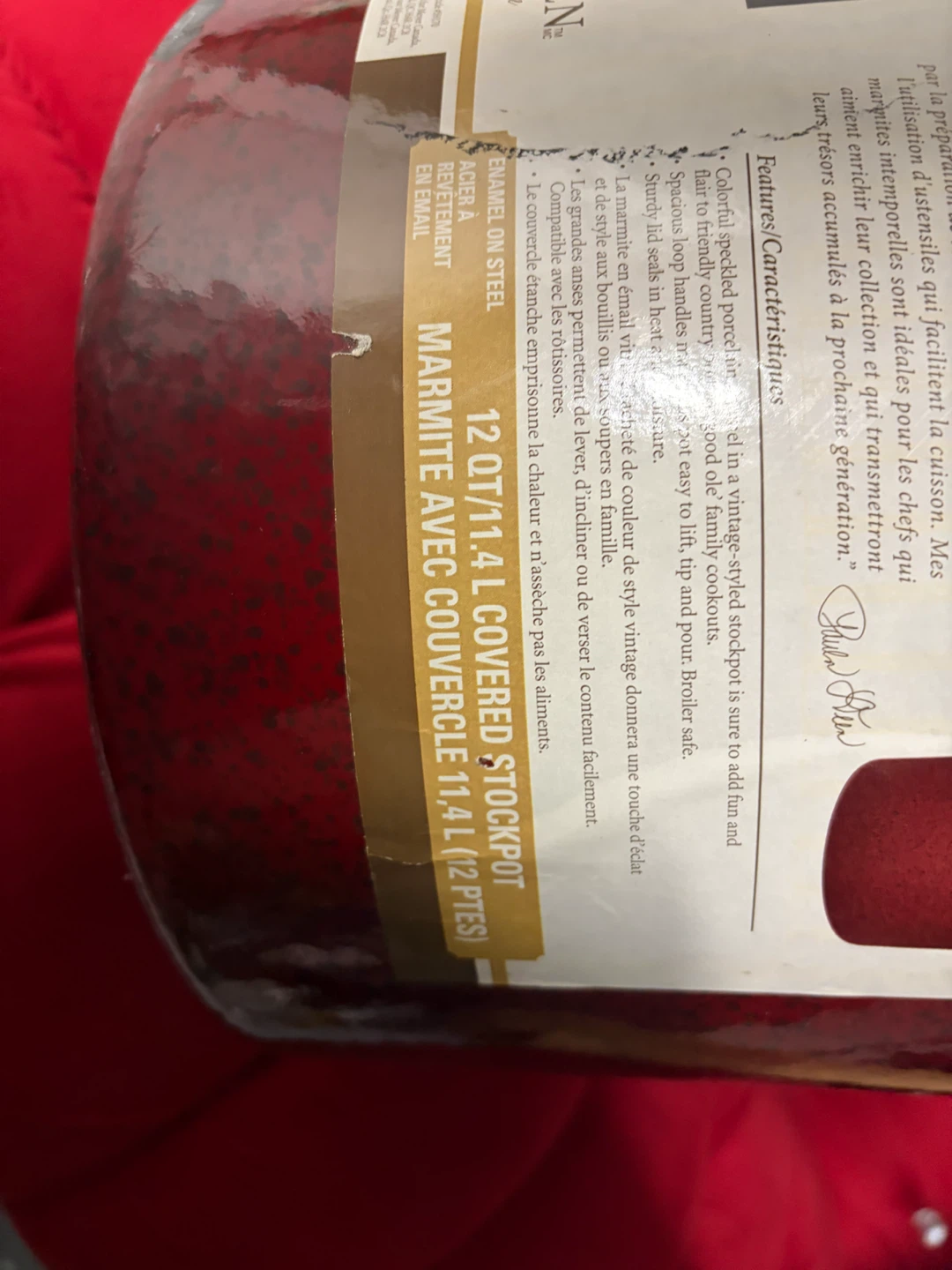 Paula Deen Signature Collection 12 QT Stockpot - photo 2