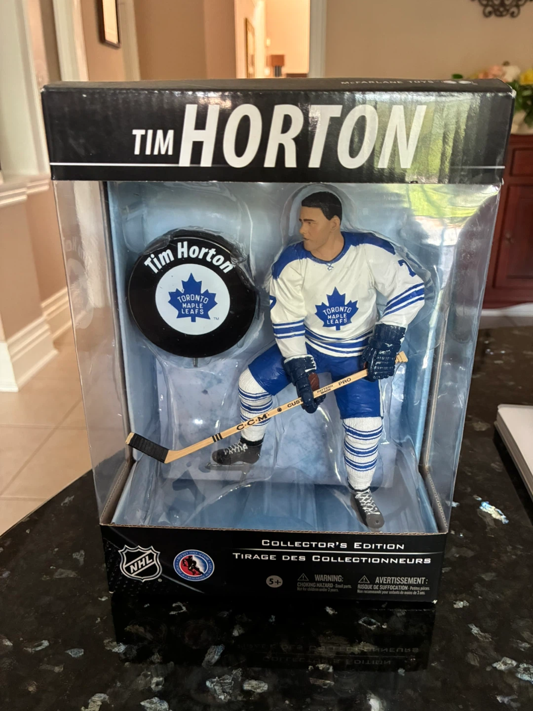 McFarlane Toys Tim Horton Toronto Maple Leafs Figure