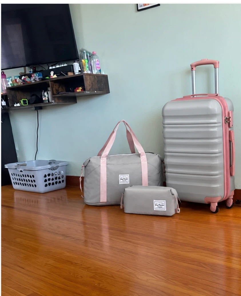 Long Vacation Luggage Set 3 piece 20 inch