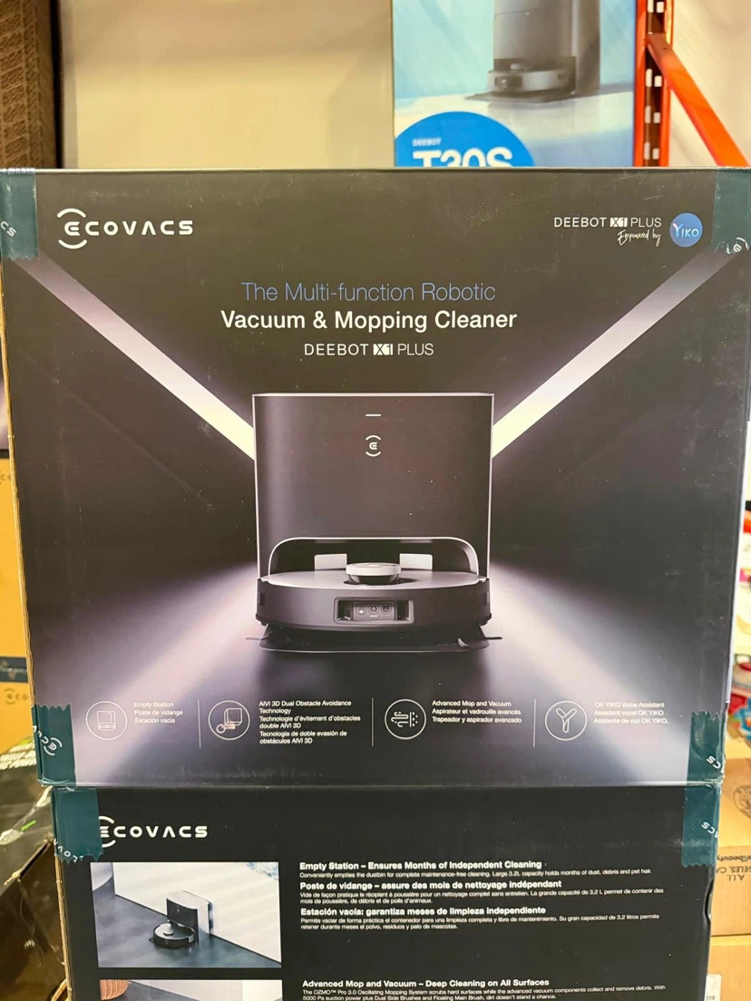 Ecovacs Deebot X1 Plus Robotic Vacuum and Mop