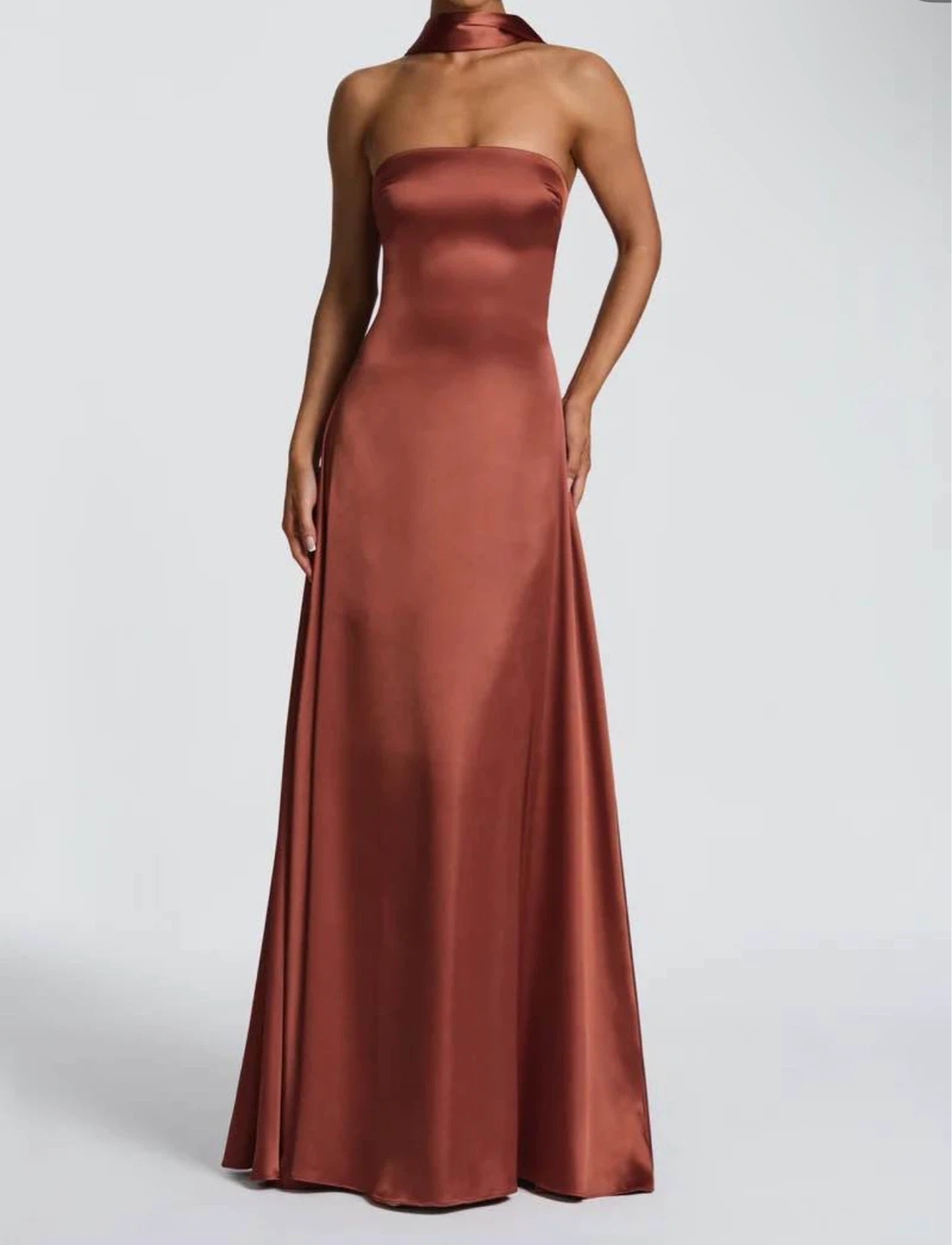 Baby Boo Dress satin gown