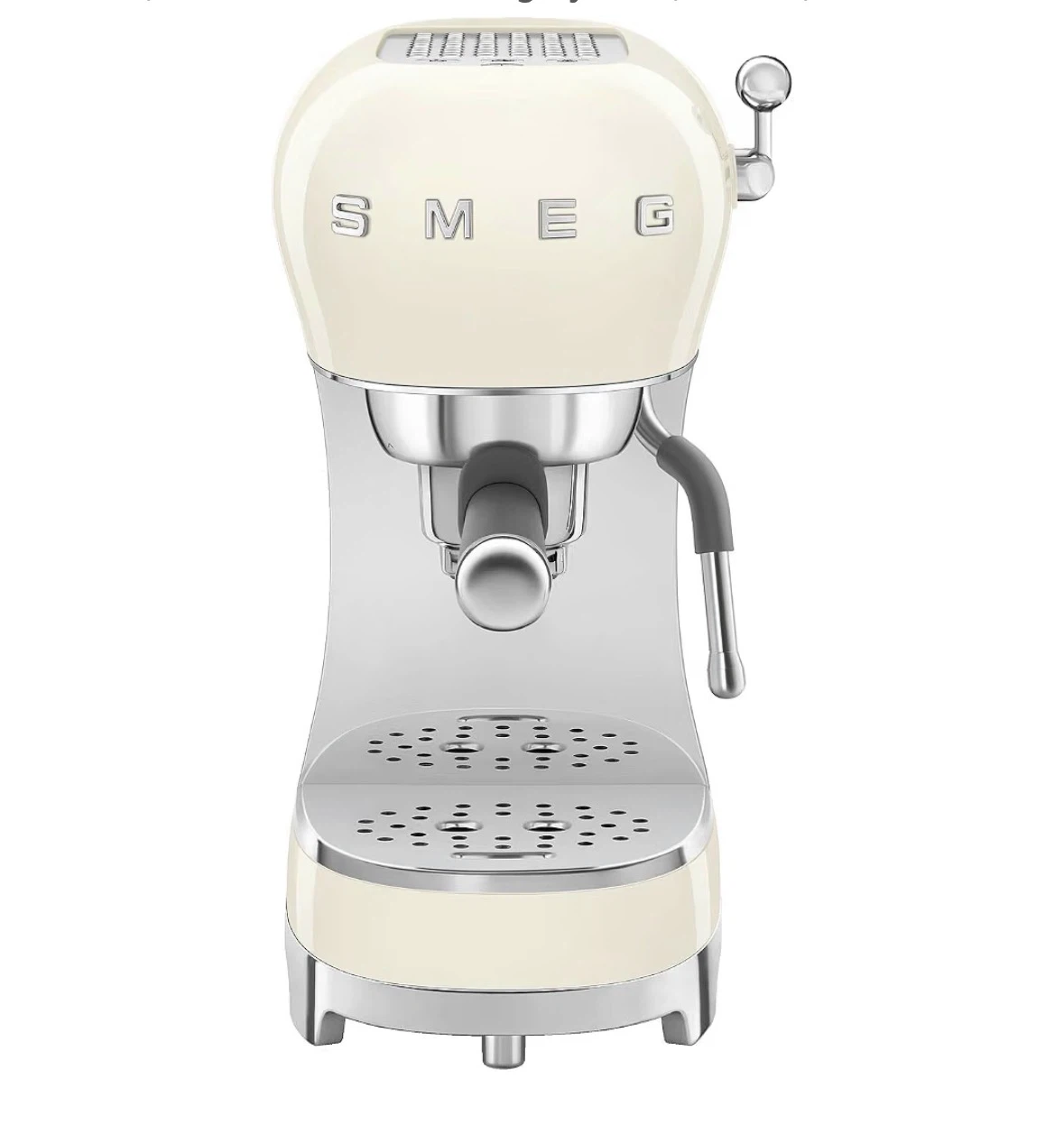 Smeg Espresso Coffee Machine Cream