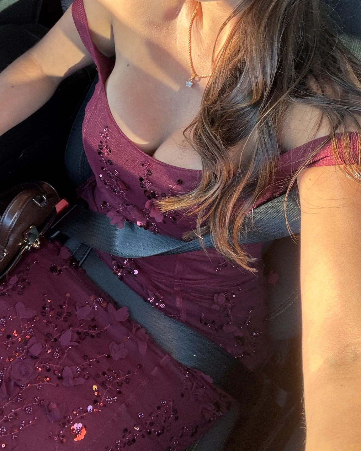 Oh polly Burgundy Evening Dress