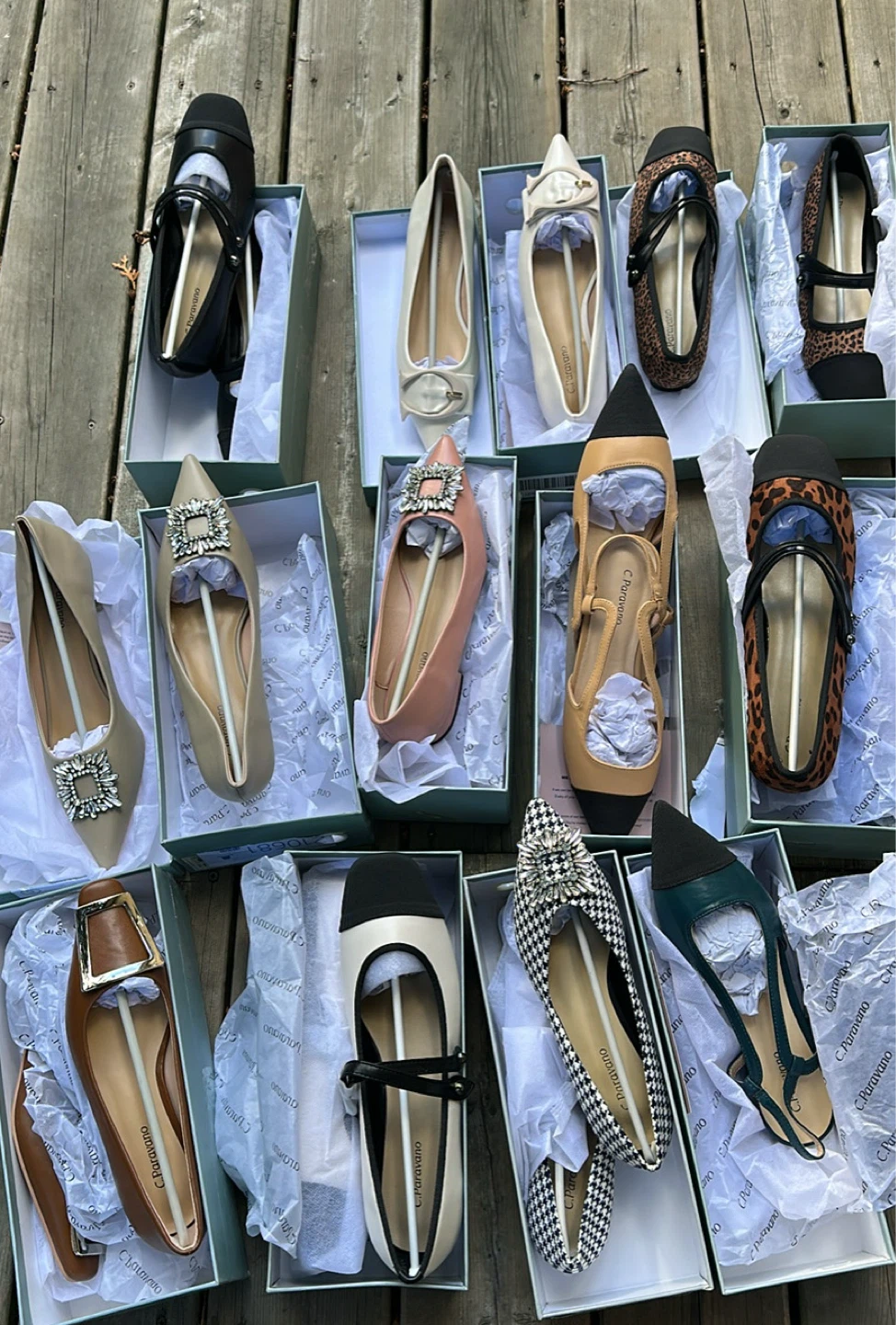 C.Paravano Women's Designer Flats