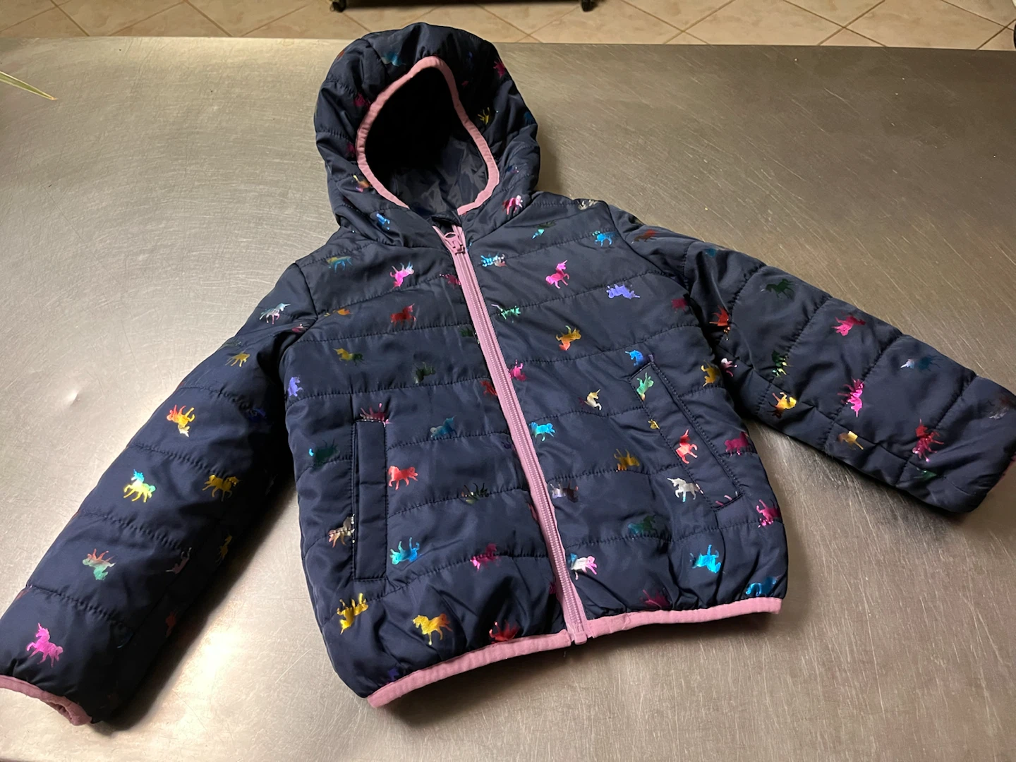 Joe Fresh Toddler Unicorn Puffer Jacket
