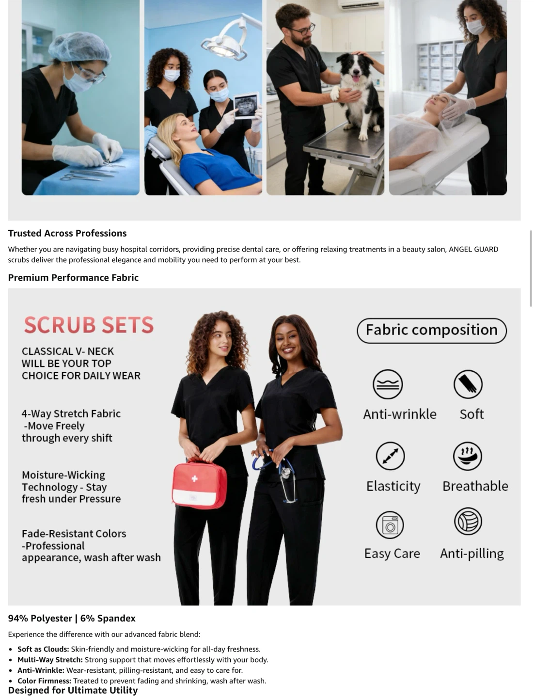 New durable Women's Scrub Set - 2XL