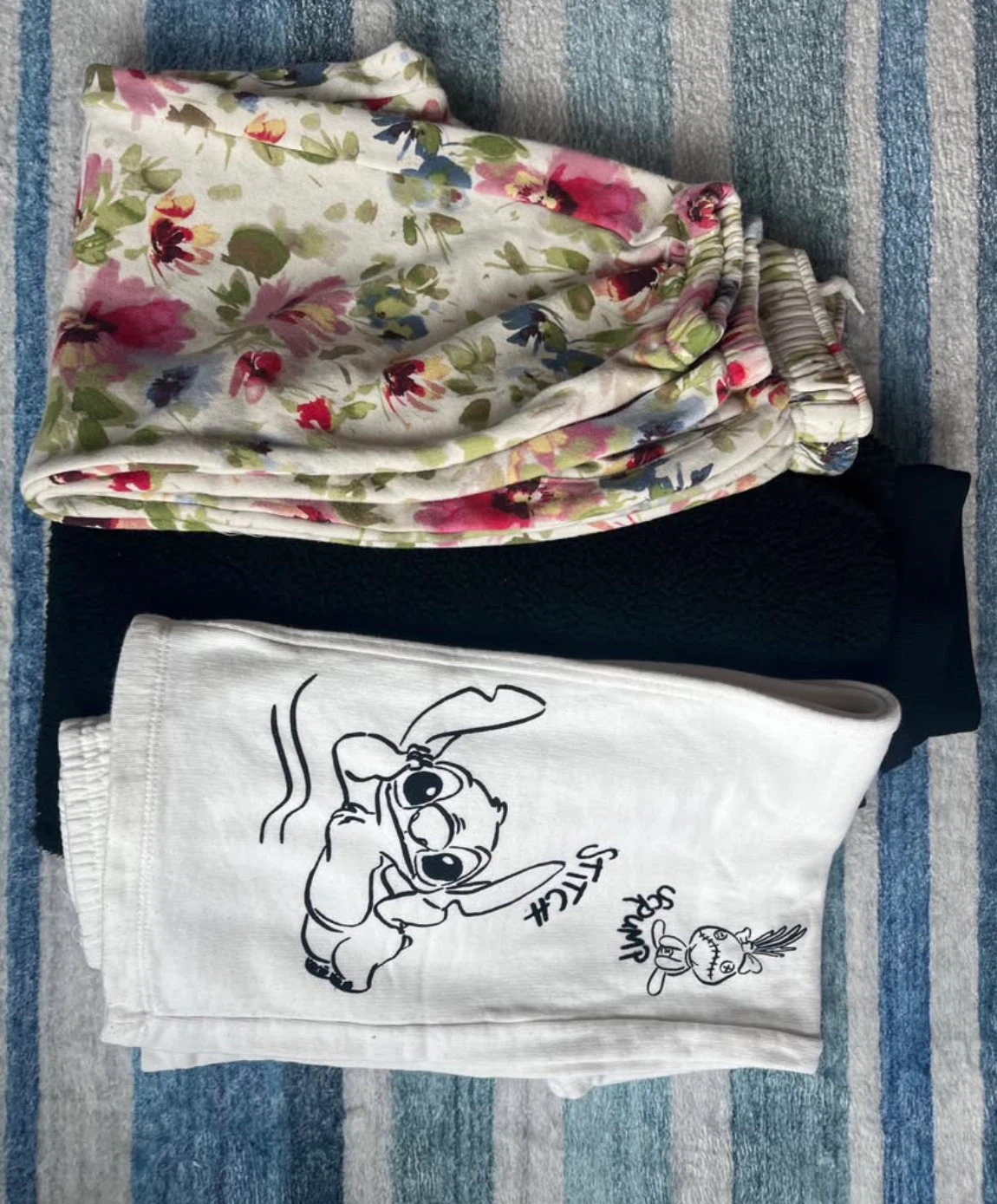 Three pairs of girls sweatpants - SIZE 8