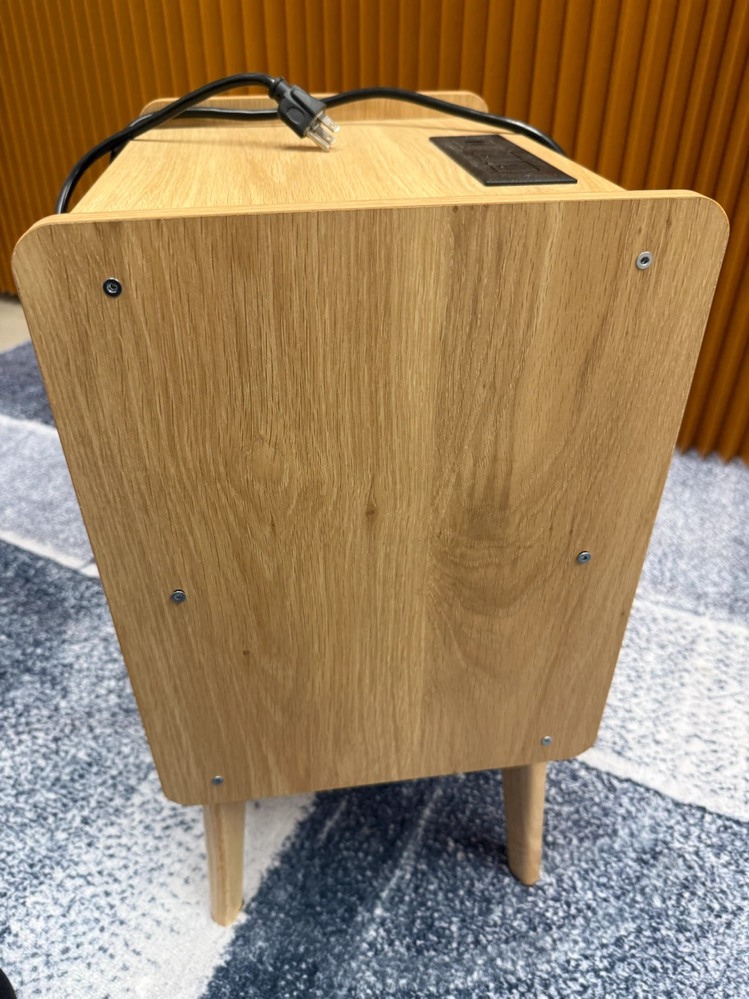 Modern Nightstand with Charging Station - photo 4