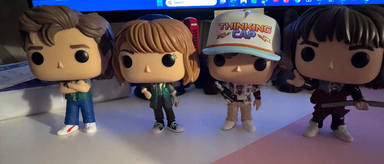 Funko Pop! Stranger Things Figures Set of 4
