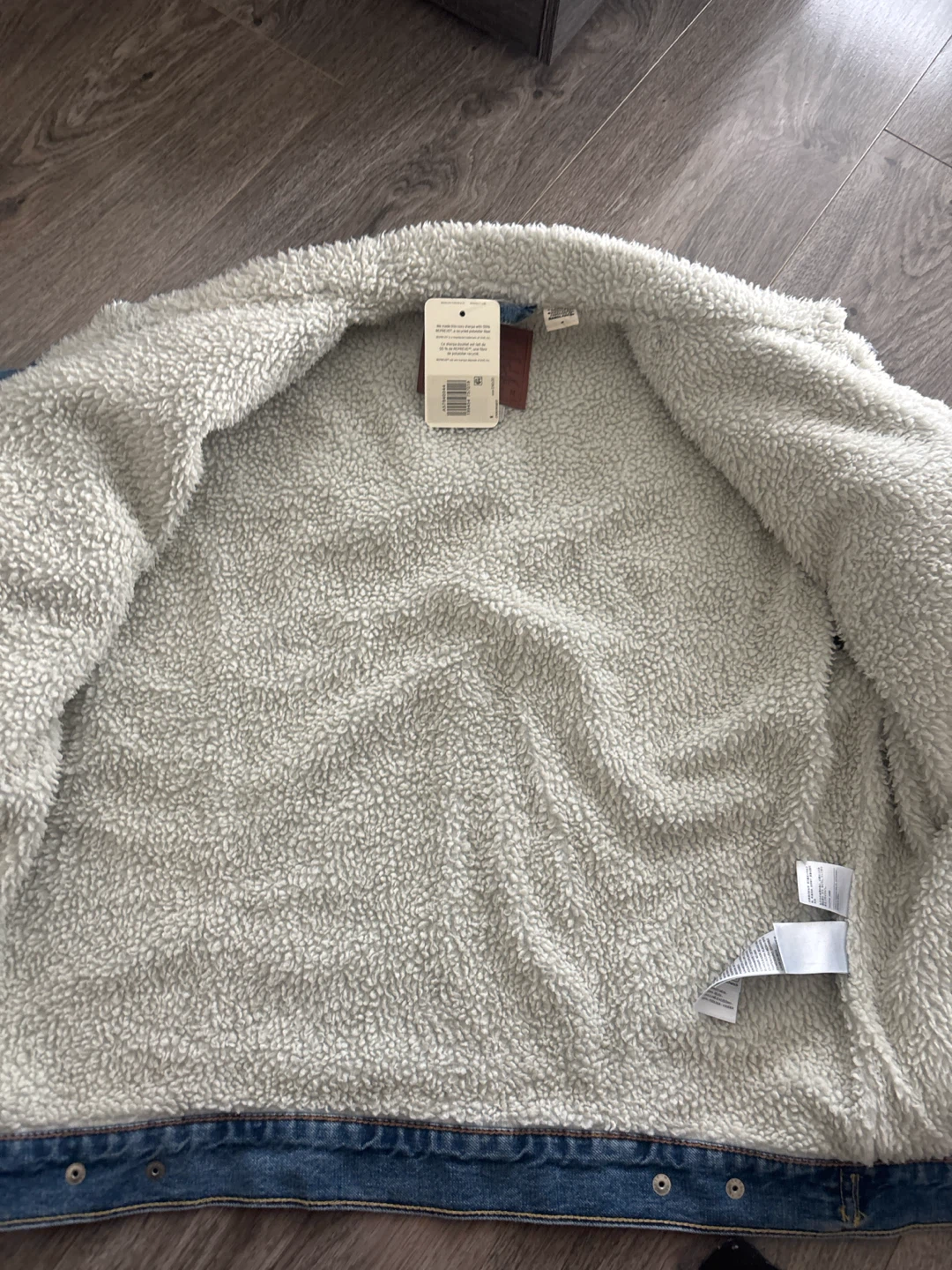 Levi's Sherpa Denim Jacket Medium - photo 2