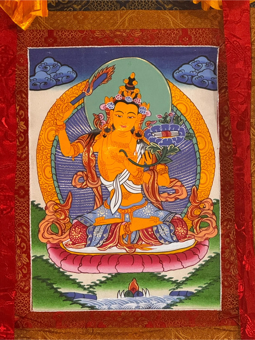 Tibetan Thangka Wall Hanging