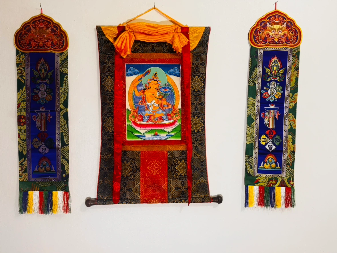 Tibetan Thangka Wall Hanging - photo 2