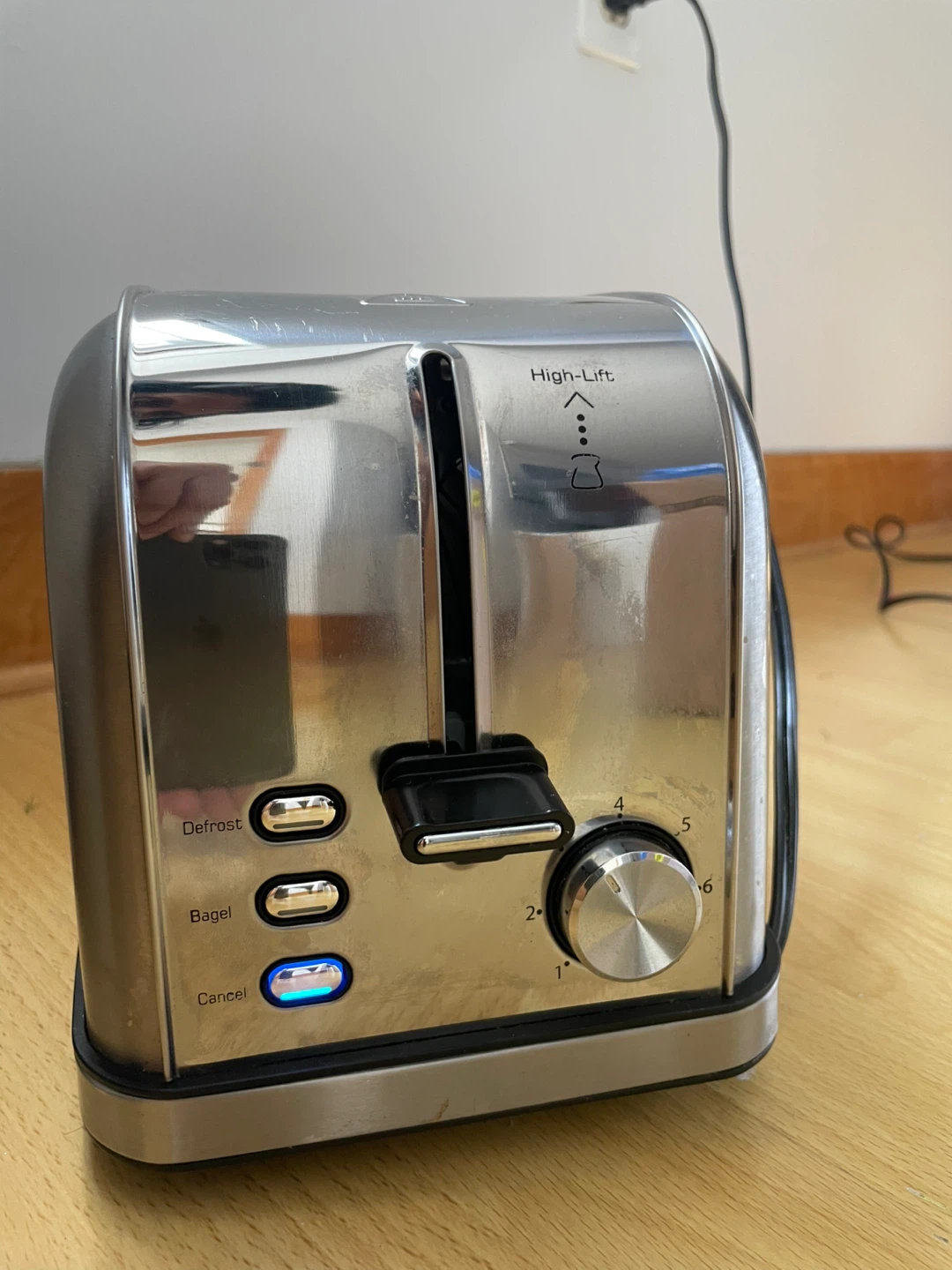 iFediO Stainless Steel 2-Slice Toaster