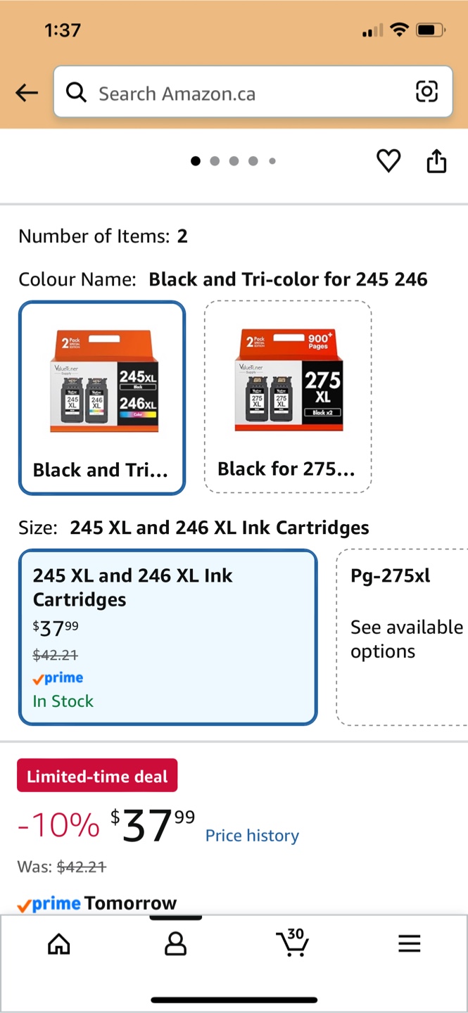 ValueToner 245XL and 246XL Ink Cartridge 2-Pack - photo 2