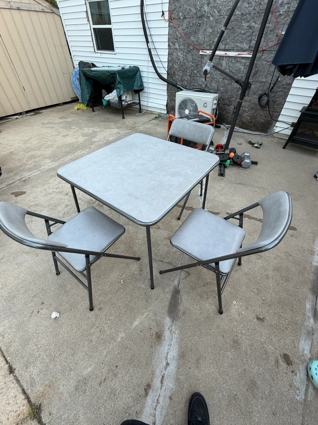 Folding Table and Chairs Set