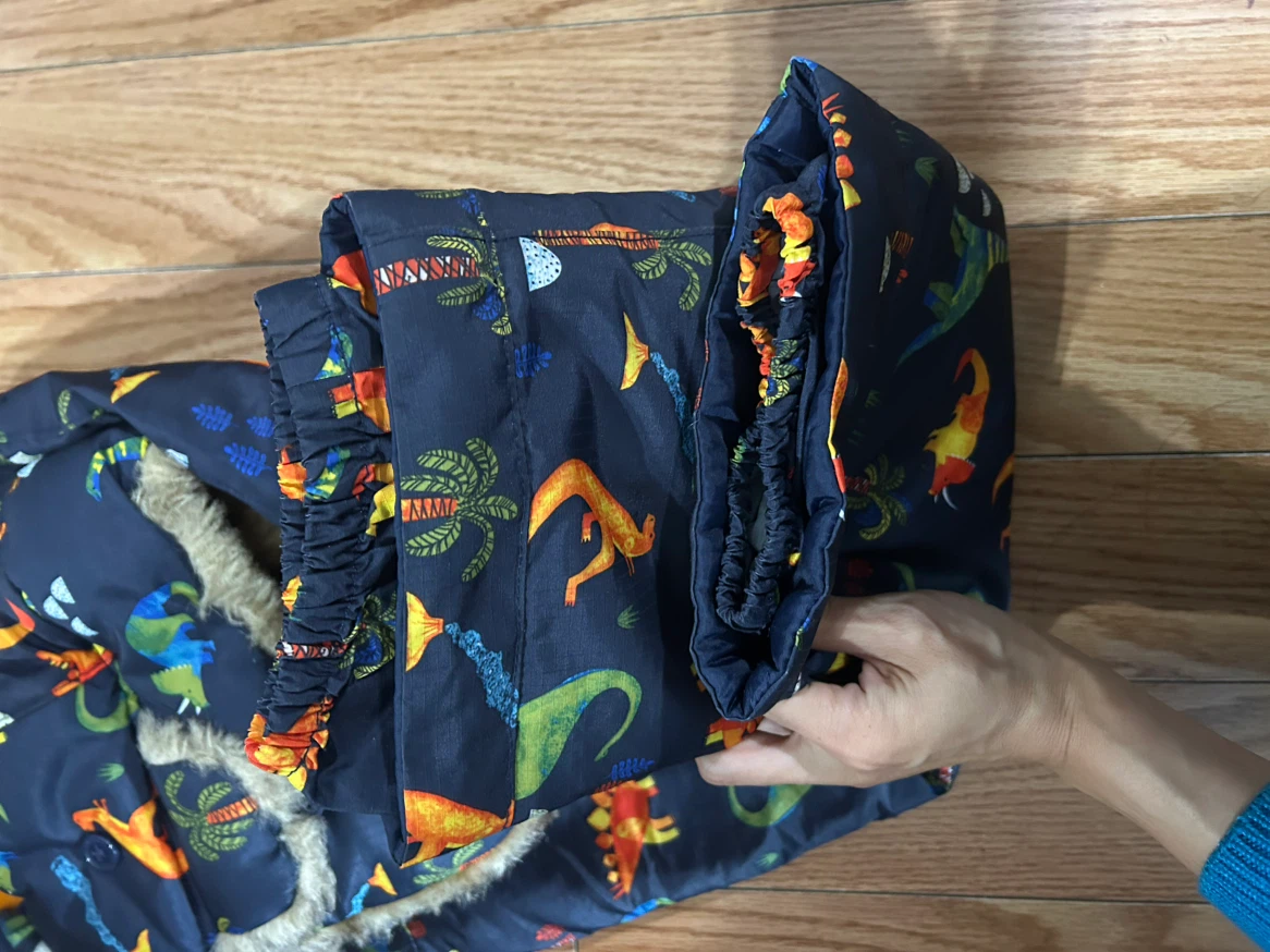 Size 2 The Children's Place Dinosaur Snow Pats Set - photo 5