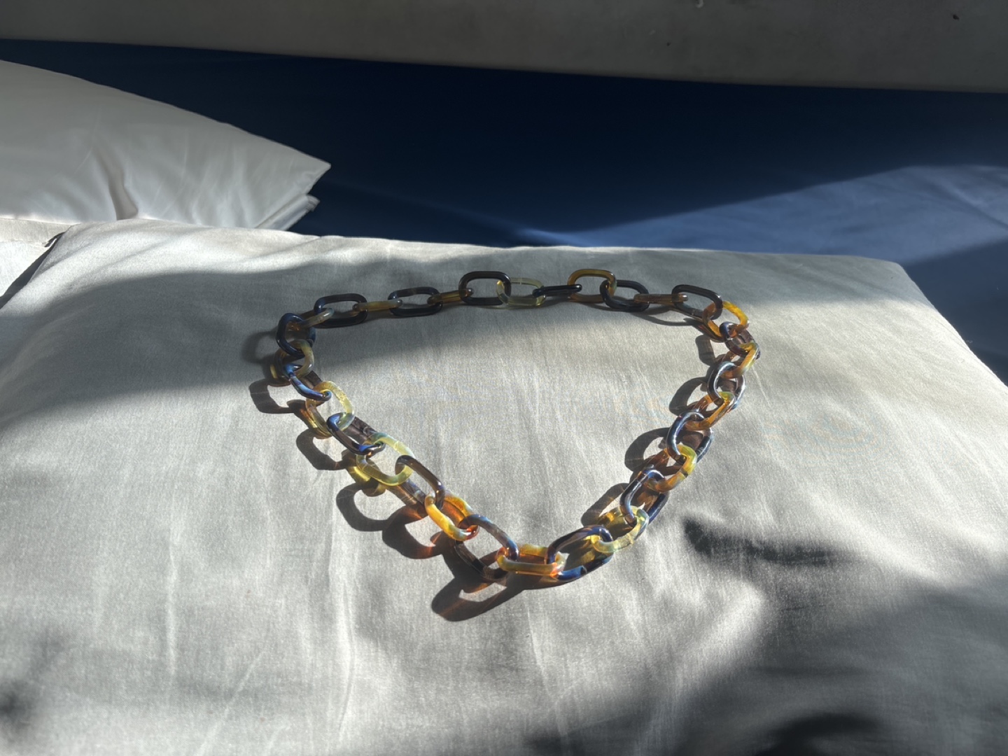 Acrylic Chain Link Necklace