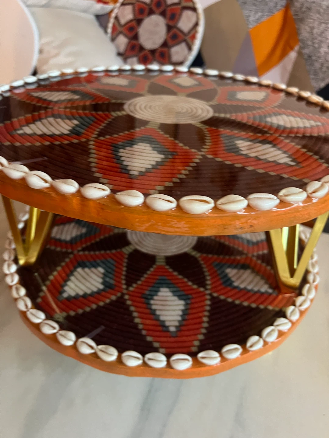 Handcrafted Two-Tier Tray - photo 4