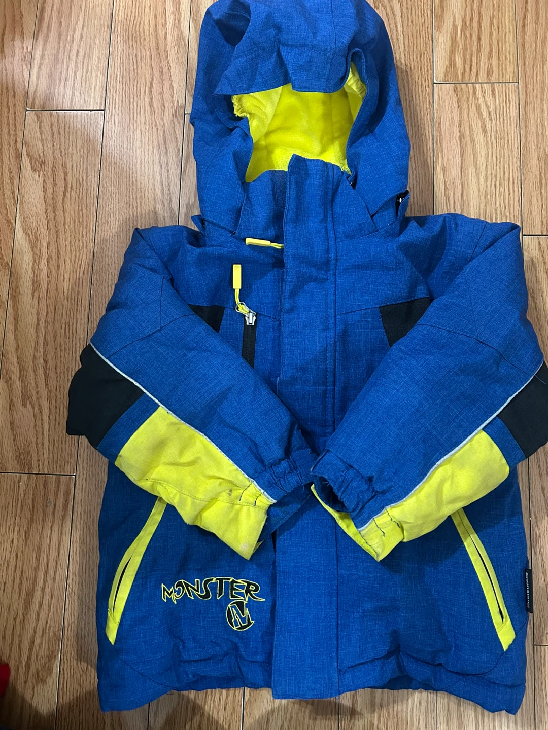 Size 4T Monster Kids Winter Jacket