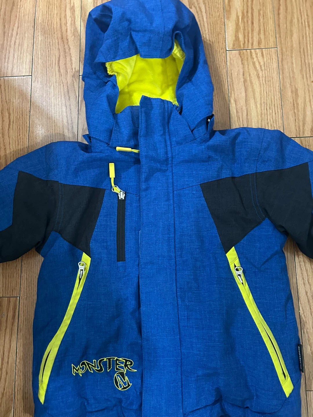 Size 4T Monster Kids Winter Jacket - photo 2