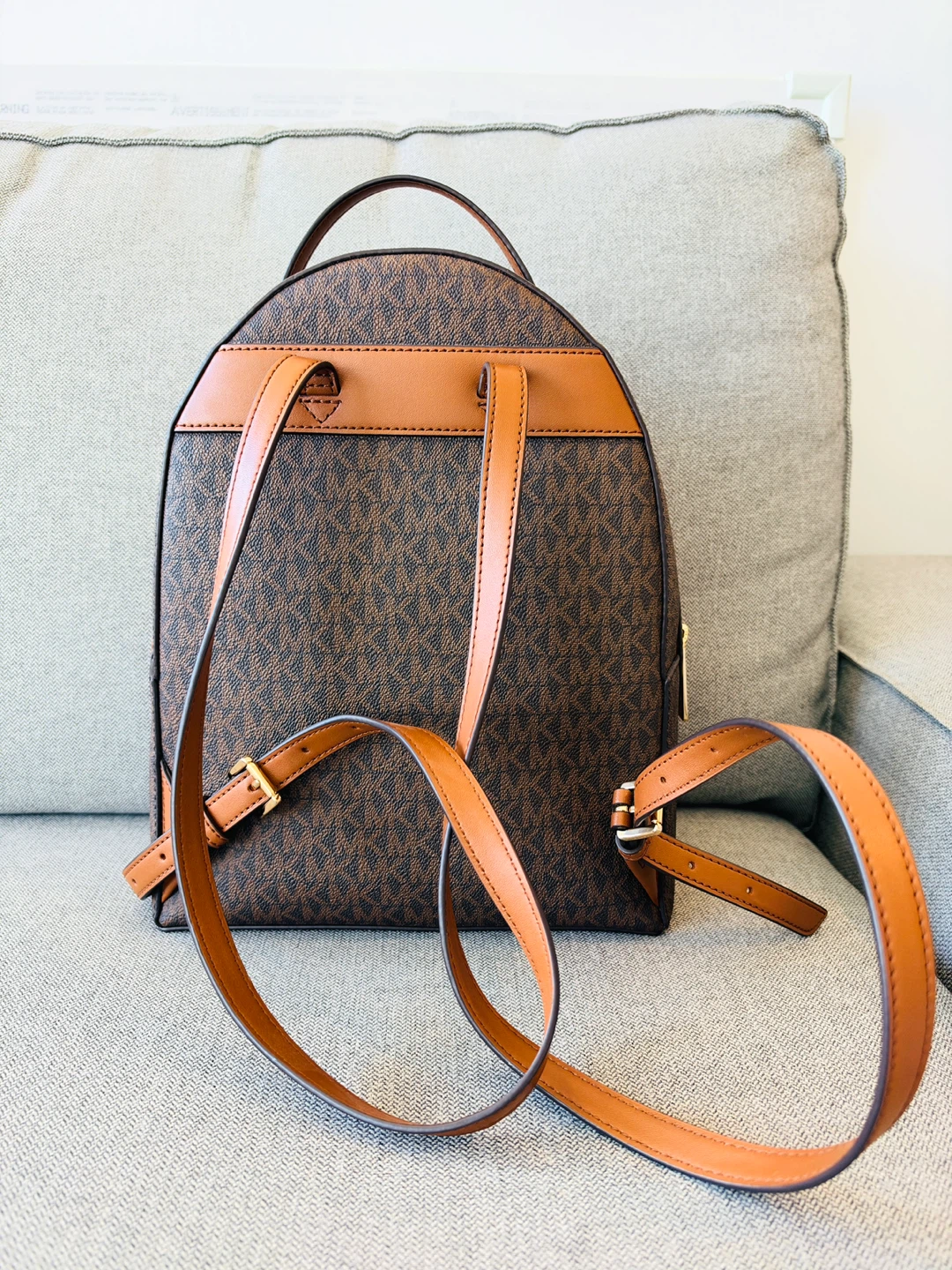 Michael Kors Logo Print Backpack - photo 2