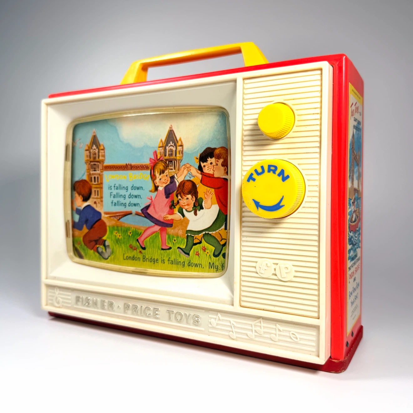 Vintage 1966 Fisher Price TV Music Box