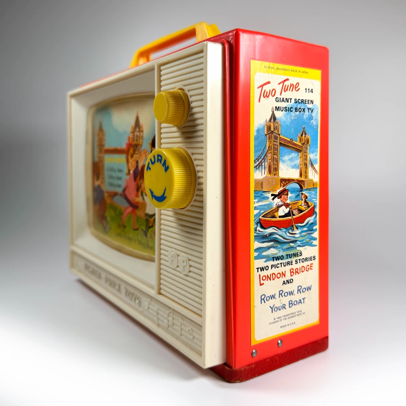 Vintage 1966 Fisher Price TV Music Box - photo 3