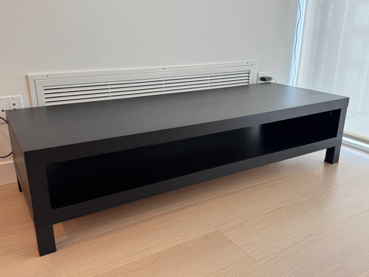 IKEA Rack TV stand black