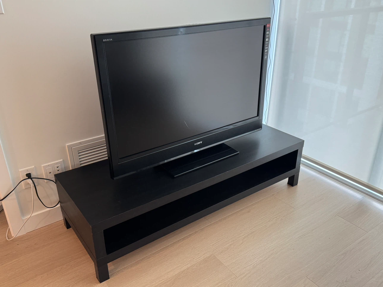 IKEA Rack TV stand black - photo 2