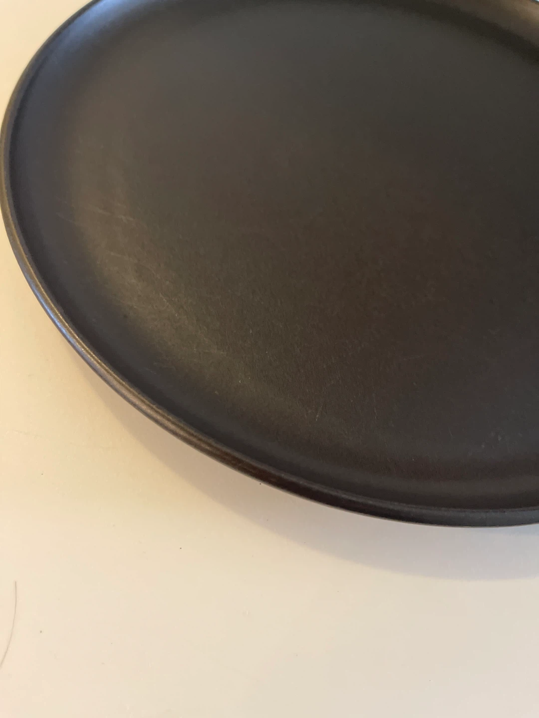 Villa Stoneware Black Dinner Plate - photo 3