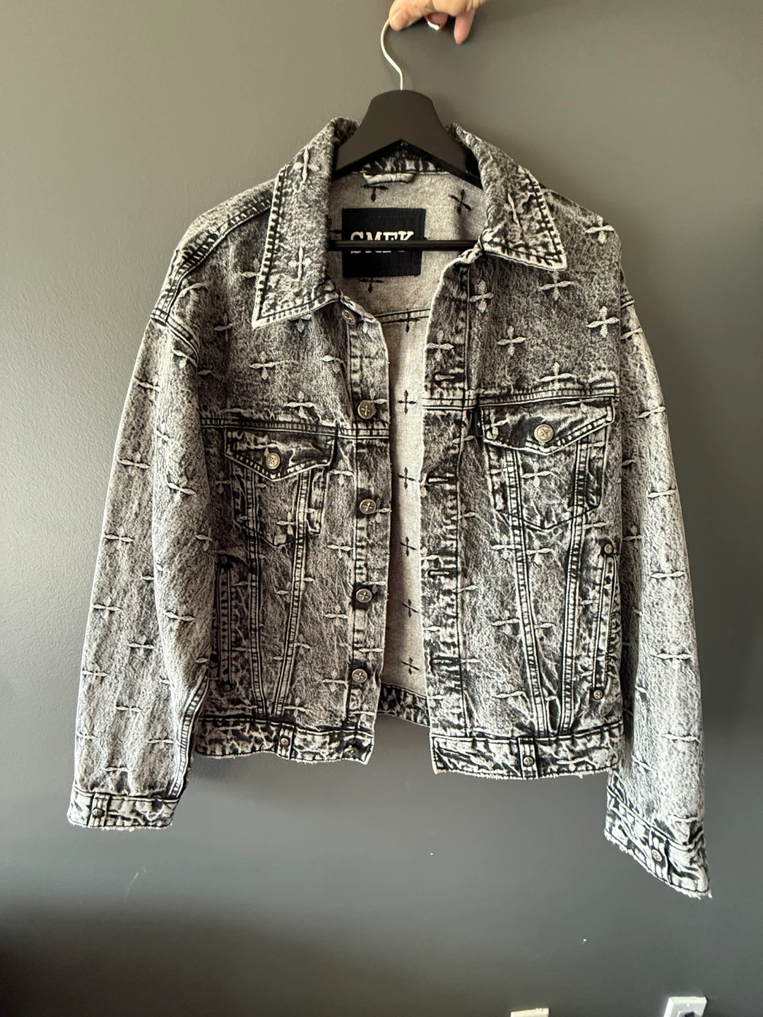 SMFK Gray Denim Jacket