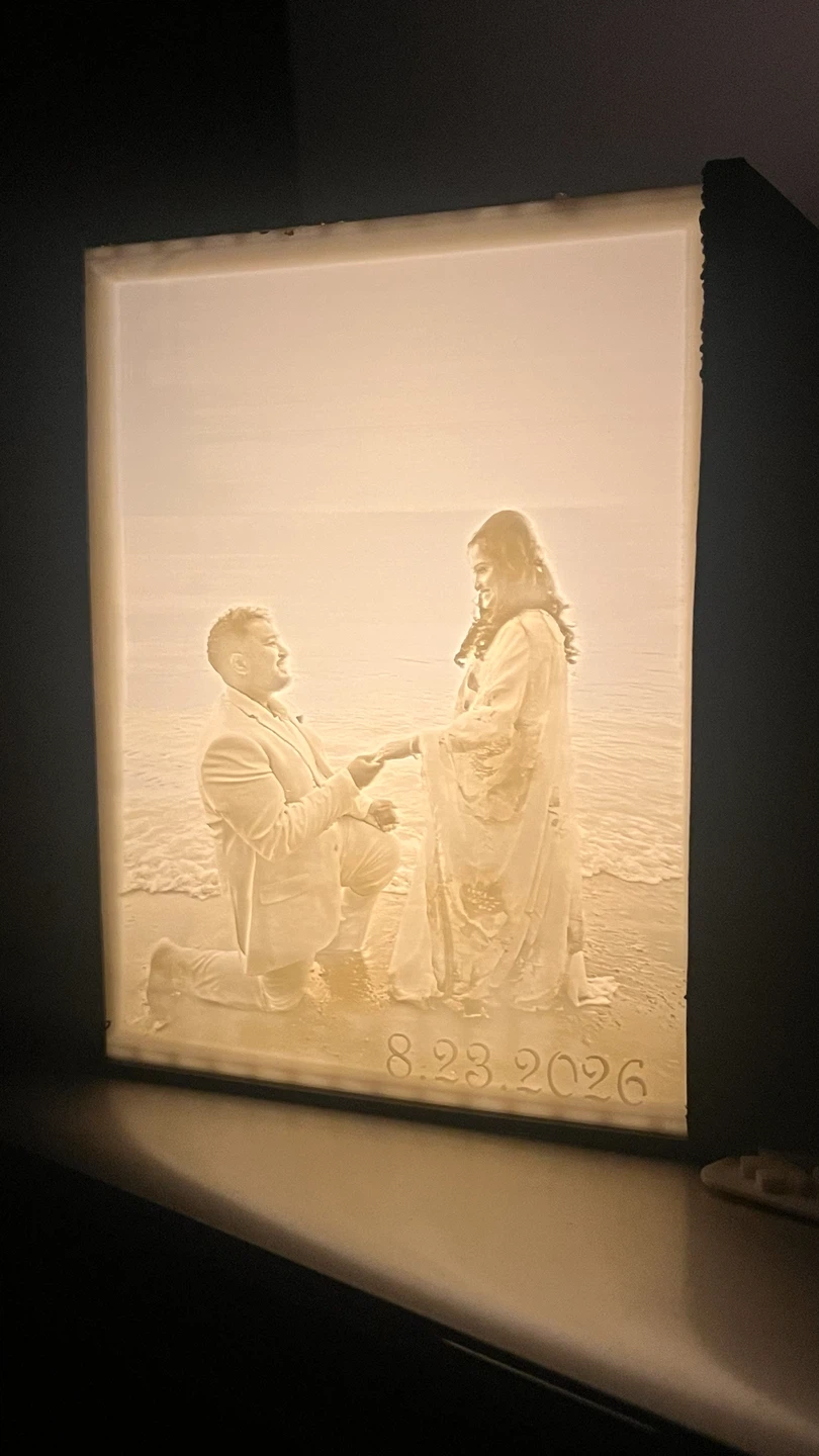 Custom Photo Frame - Night Lamp - photo 2