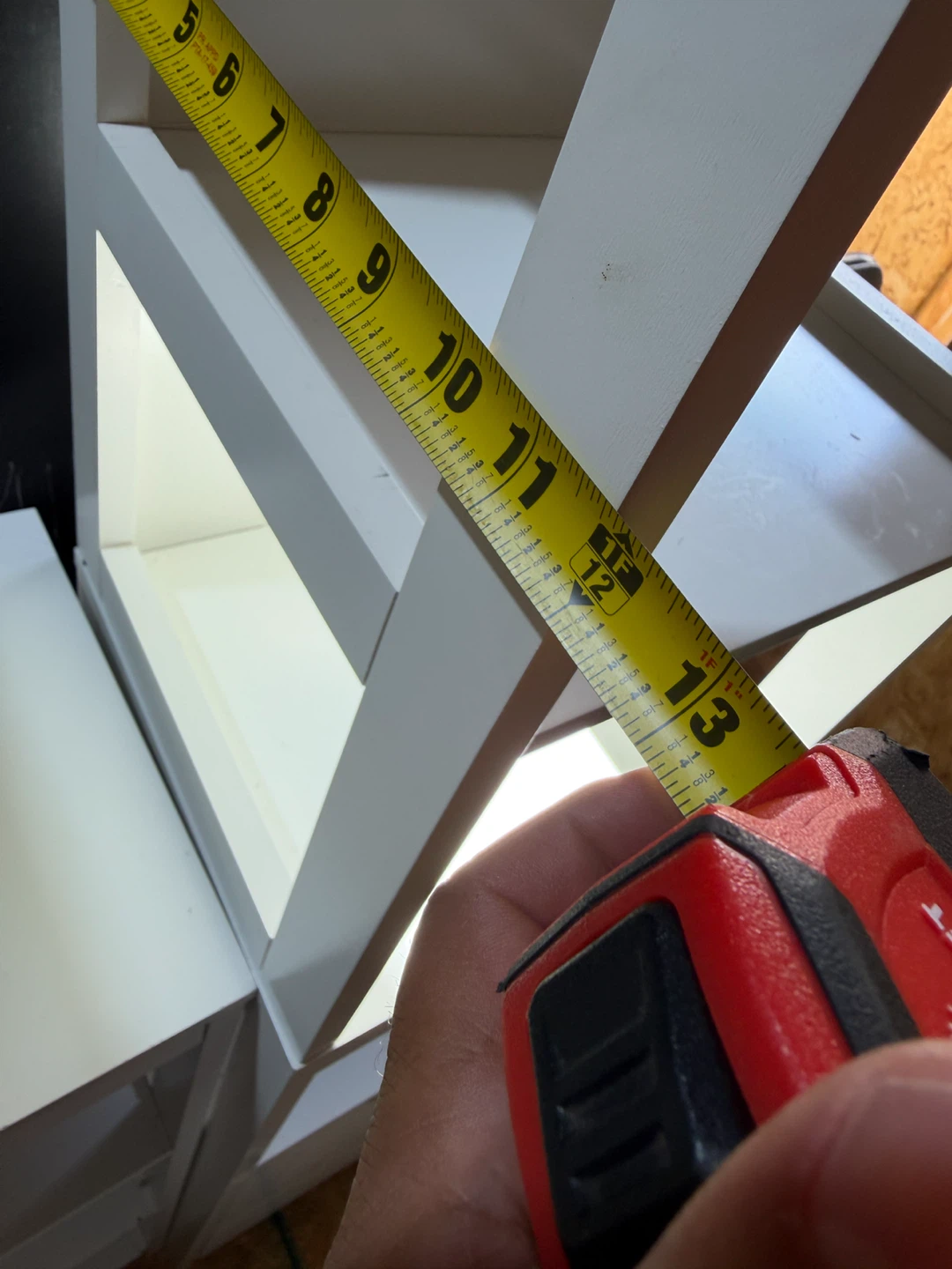 SoBuy White Storage Shelves with Drawers - photo 5