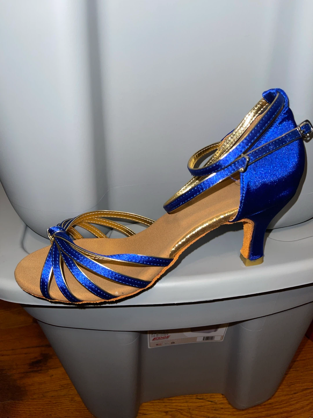Royal Blue Ballroom Dance Shoes
