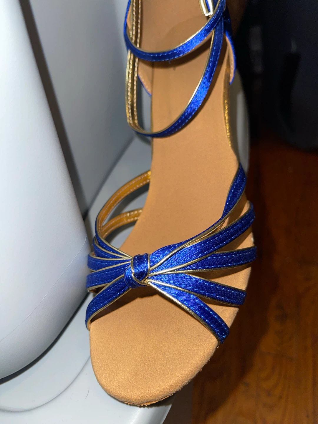 Royal Blue Ballroom Dance Shoes - photo 3