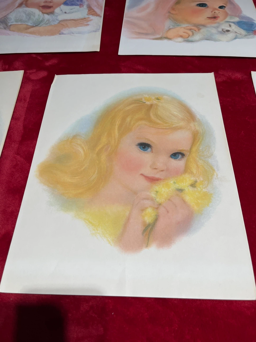 Set of 5 Frances Hook Vintage Art Prints - photo 3