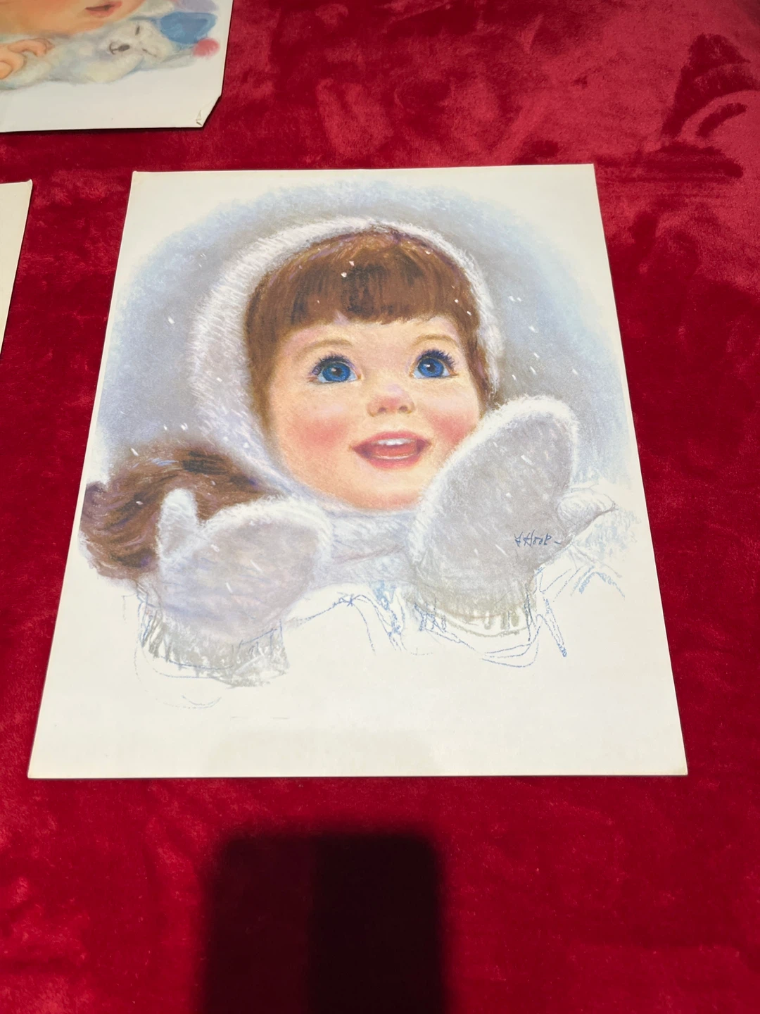 Set of 5 Frances Hook Vintage Art Prints - photo 4