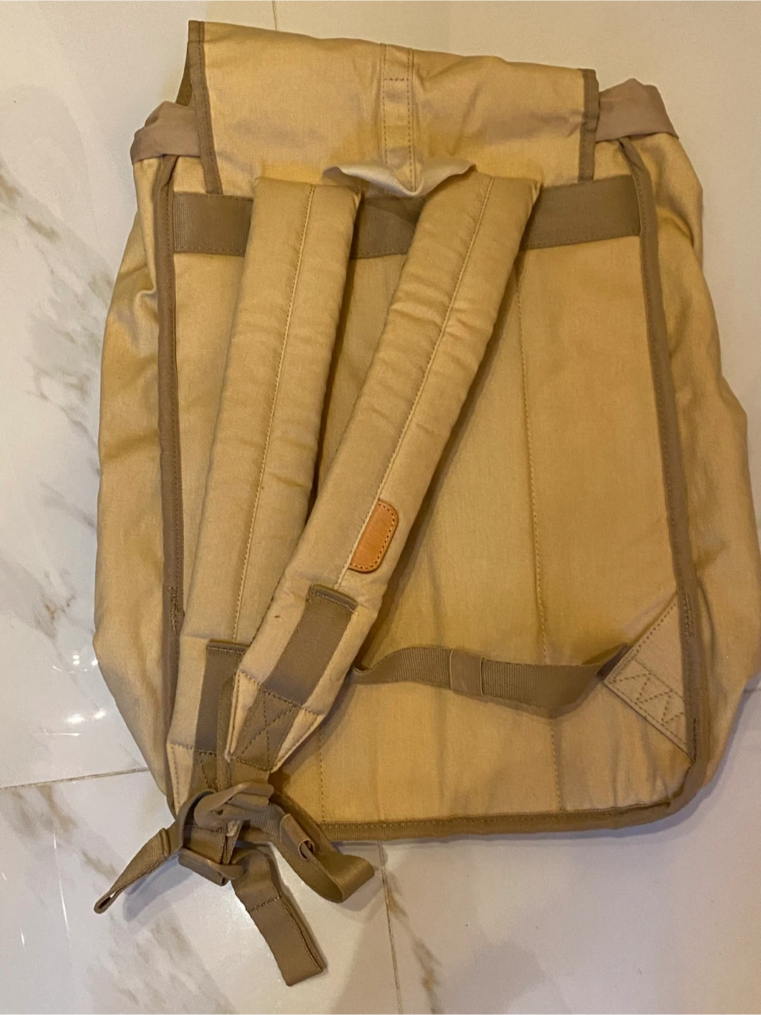 Tan Canvas Backpack - photo 3